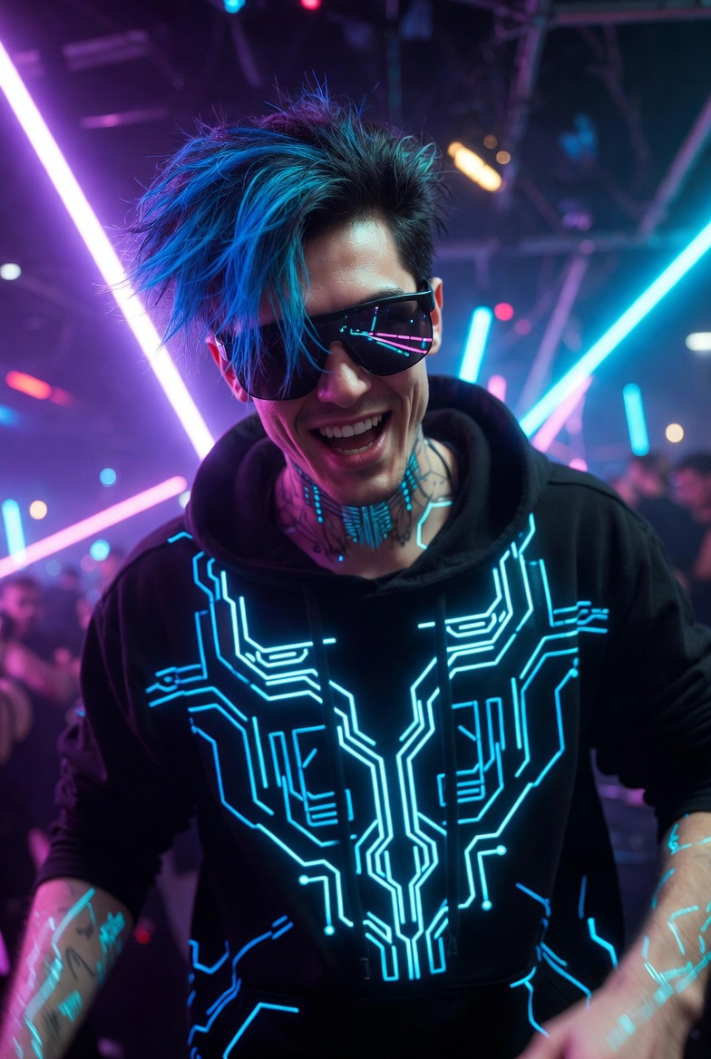 Axel Flux artist portrait